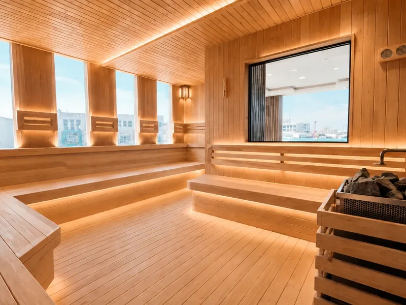 Marina Golden Bay — Sauna (render)