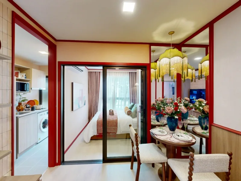 dcondo vite Pattaya — Showroom dining area