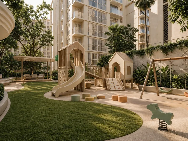 Love It Wongamat Beach — Children's play area (render)