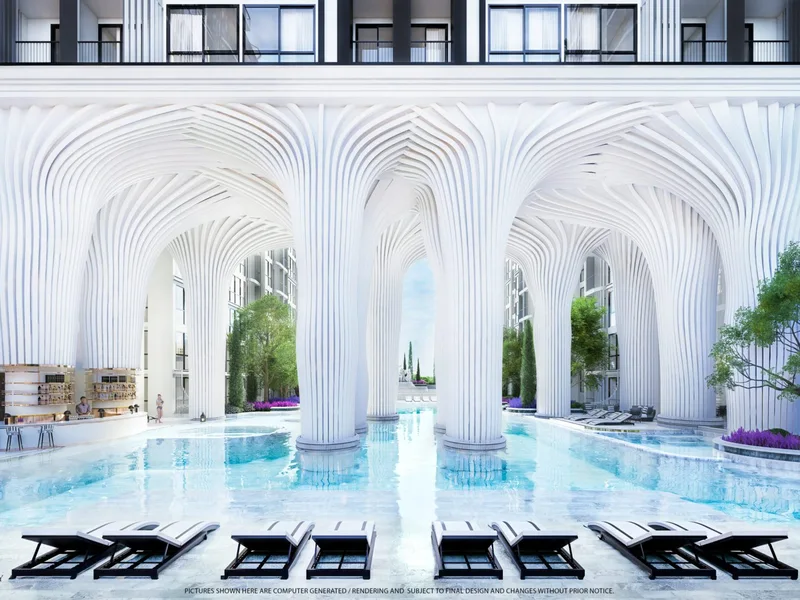 The Embassy Life — Covered pool terrace (render)