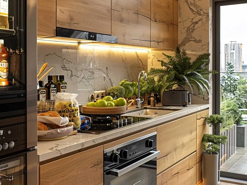 The Riviera Santa Monica — Kitchen (render)