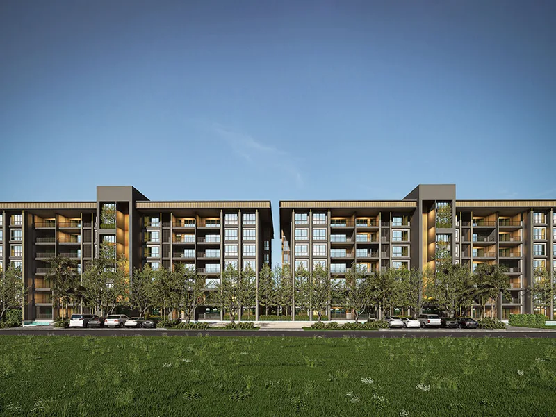 Zensiri Residences Jomtien — Exterior (render)