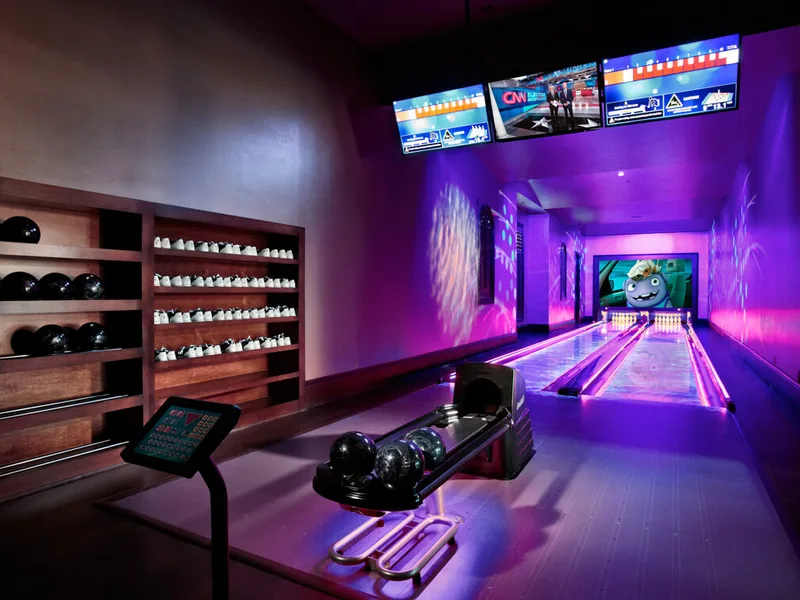 The Riviera Santa Monica — Bowling alley (render)