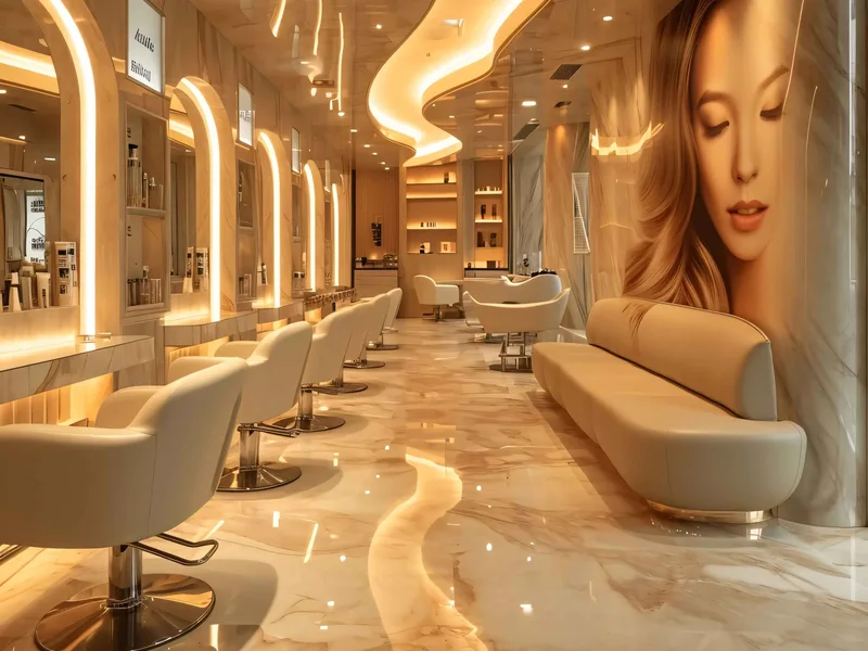 The Riviera California — Beauty salon (render)