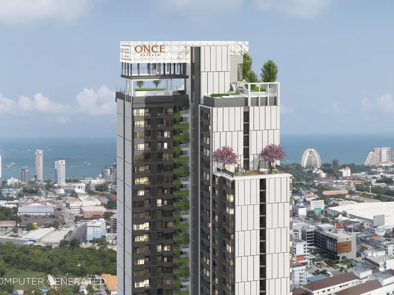 ONCE Pattaya — Exterior (render)