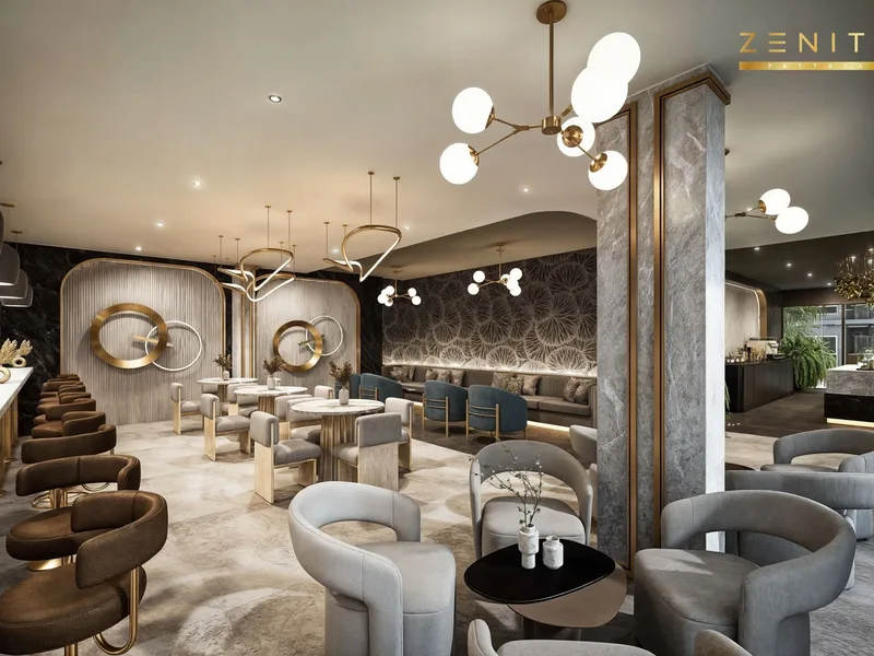 Zenith Pattaya — Residents' lounge (render)