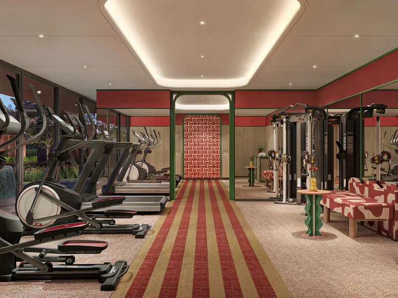dcondo vite Pattaya — Fitness room (render)