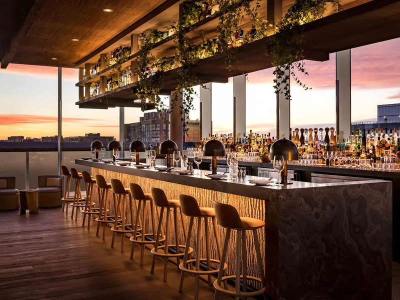 The Riviera California — Rooftop bar (render)