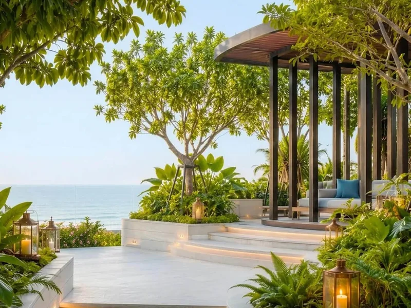 Sea Sky by Sands — Garden terrace (render)