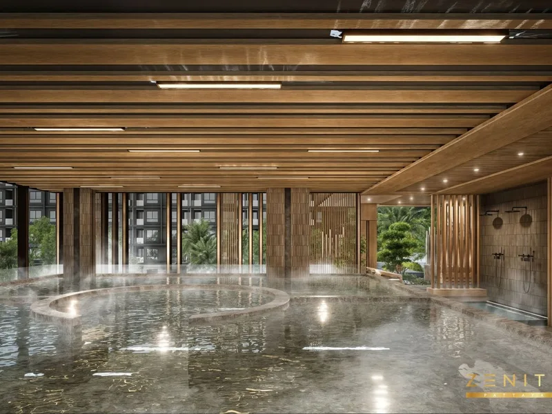 Zenith Pattaya — Spa pool (render)