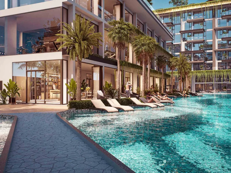 The Riviera Beverly Hills Residences — Swimming pool (render)