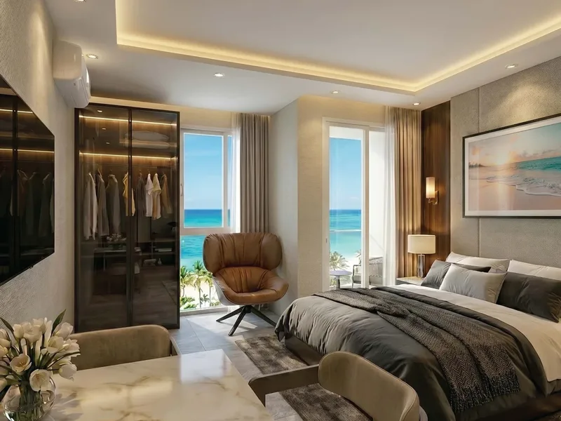 Love It Wongamat Beach — Bedroom interior (render)