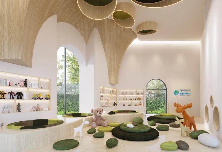 Skypark Lucean Jomtien Pattaya — Children's room (render)