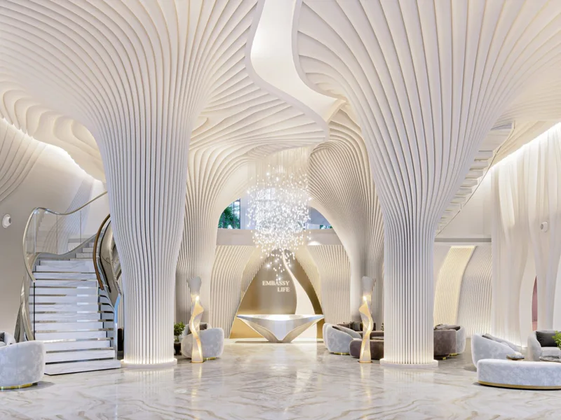 The Embassy Life — Lobby (render)