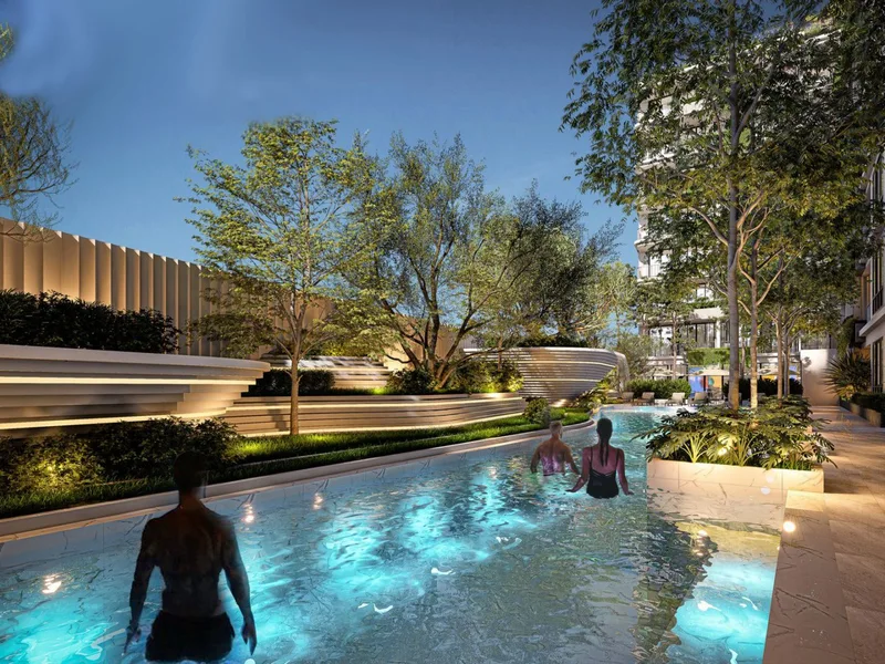 Avenue Boutique Condominium — Swimming pool (render)