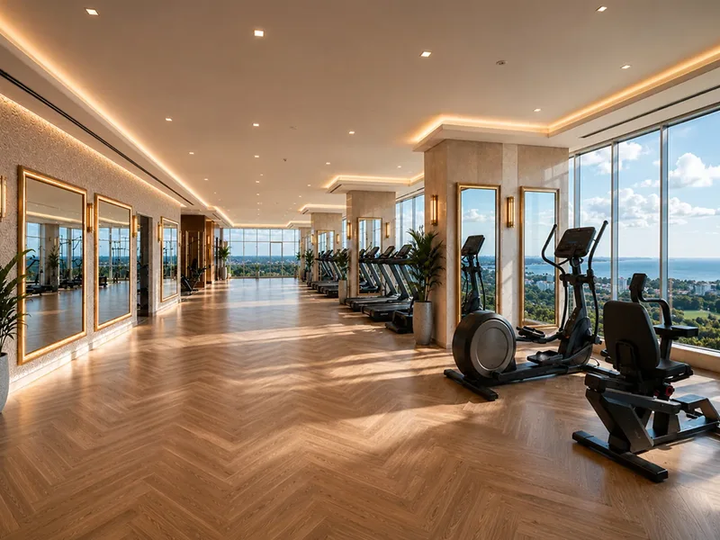 Marina Golden Bay — Fitness room (render)