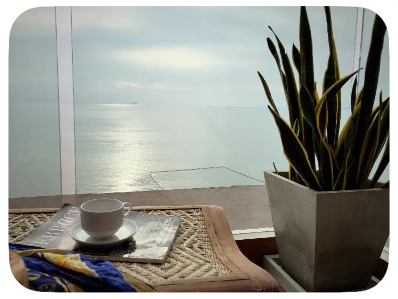 1-bedroom condo for rent at Cetus Beachfront Condominium, floor 17 photo