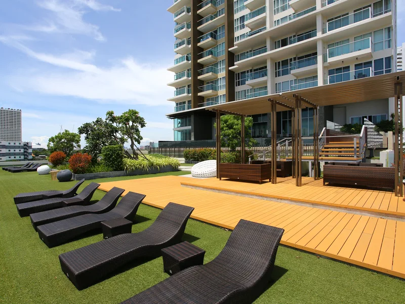 Bedrooms: 1 · Cetus Beachfront Condominium · #130 — 55 m², Floor 34 photo