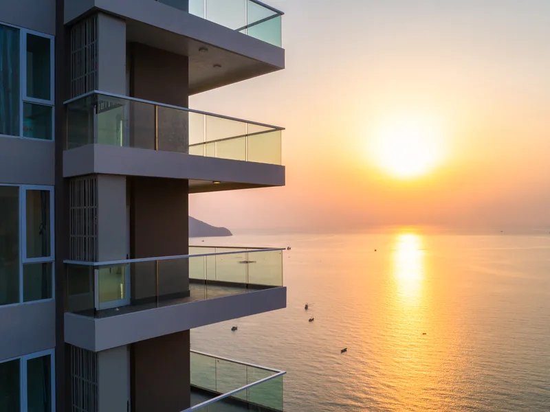 Bedrooms: 2 · Del Mare · #136 — 80 m², Floor 19 photo
