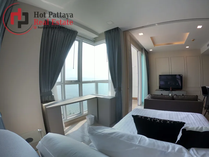 Bedrooms: 1 · Cetus Beachfront Condominium — 40.5 m², Floor 24, THB 28,000 per month photo