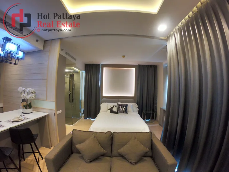 Bedrooms: 1 · Cetus Beachfront Condominium · #180 — 40.5 m², Floor 24 photo