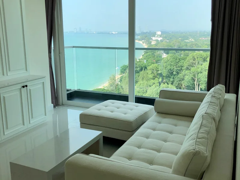 2-bedroom condo for rent at Del Mare, floor 14 photo