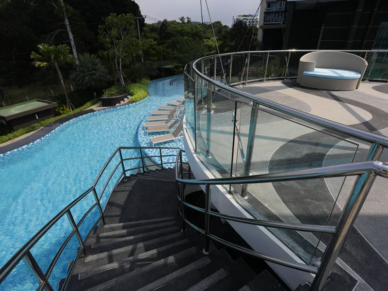 2-bedroom condo for rent at Del Mare, floor 14 photo