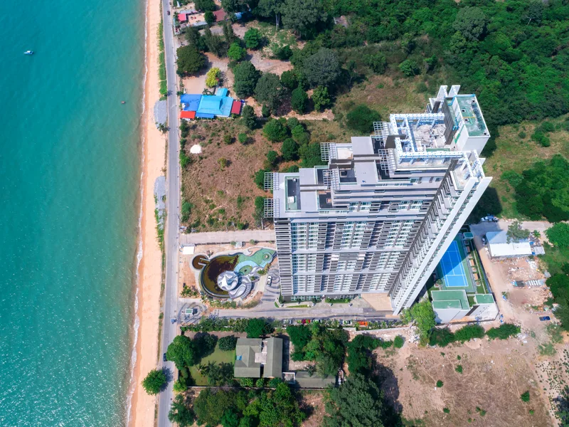 2-bedroom condo for rent at Del Mare, floor 19 photo