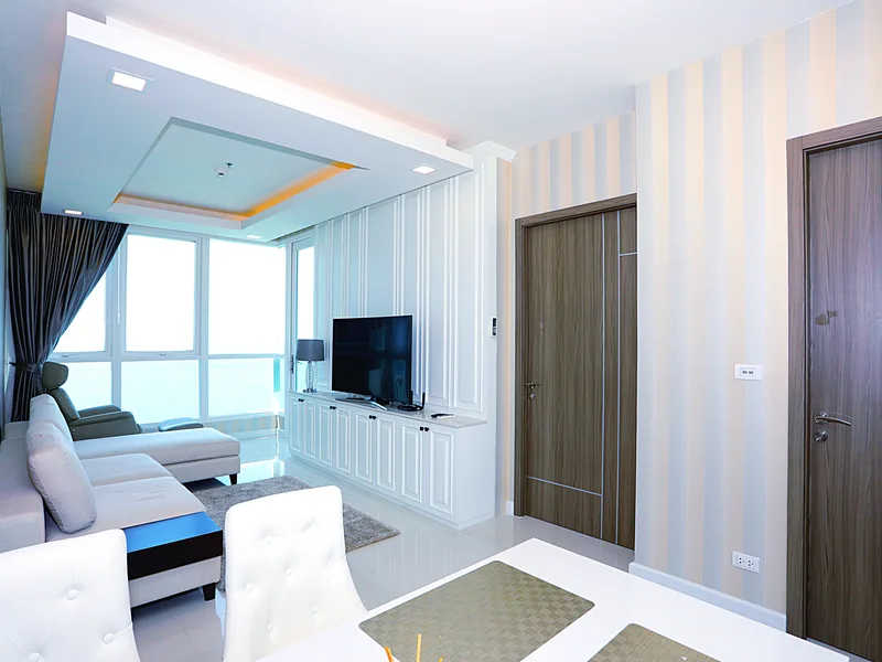 Bedrooms: 1 · Del Mare · #138 — 57 m², Floor 32 photo