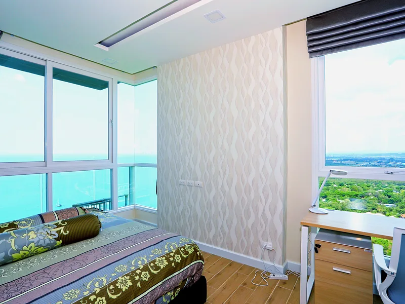 Bedrooms: 1 · Del Mare · #138 — 57 m², Floor 32 photo