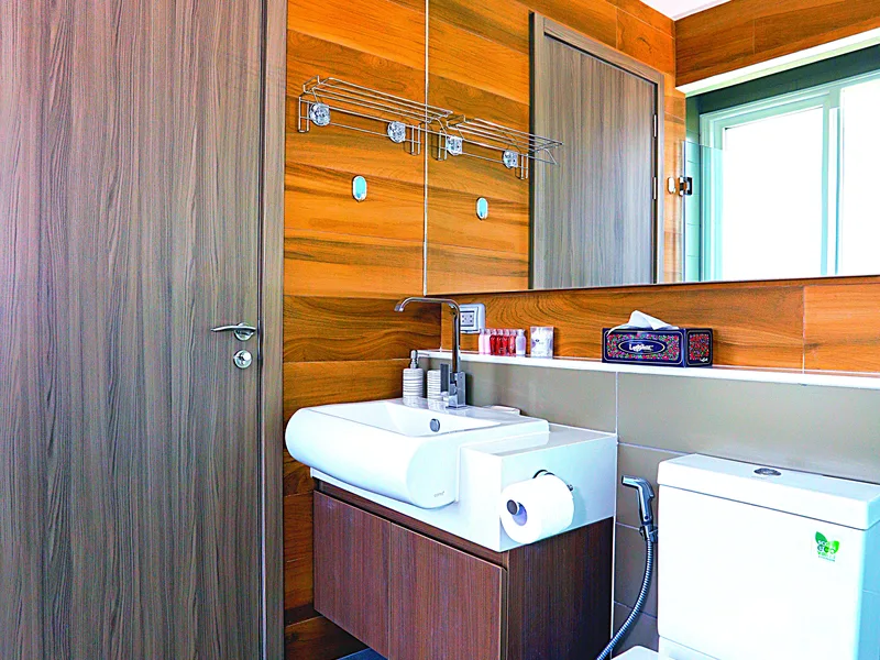 Bedrooms: 1 · Del Mare · #138 — 57 m², Floor 32 photo