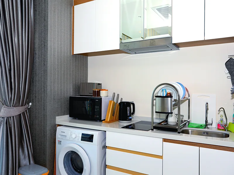 Bedrooms: 1 · Del Mare · #138 — 57 m², Floor 32 photo