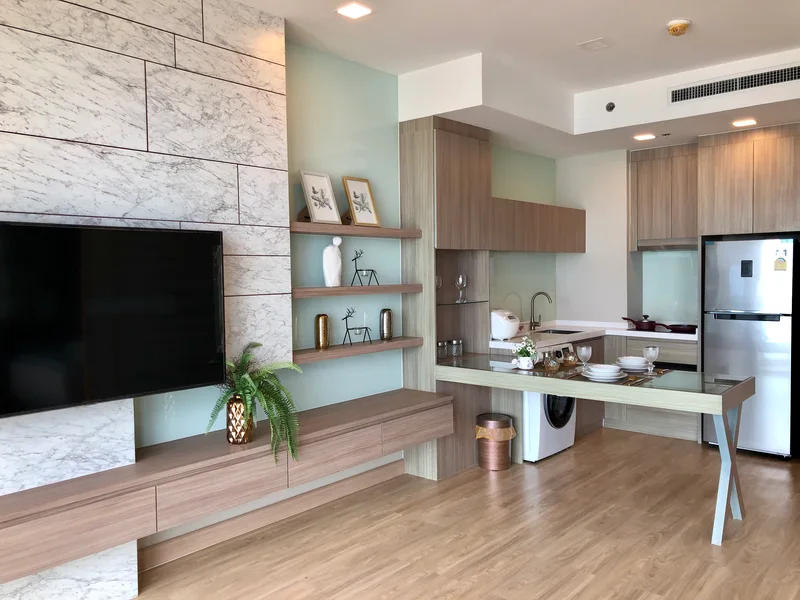 Bedrooms: 1 · Cetus Beachfront Condominium · #123 — 55 m², Floor 15 photo