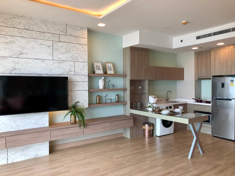 Bedrooms: 1 · Cetus Beachfront Condominium · #123 — 55 m², Floor 15 photo