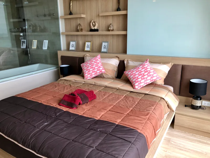 Bedrooms: 1 · Cetus Beachfront Condominium · #123 — 55 m², Floor 15 photo