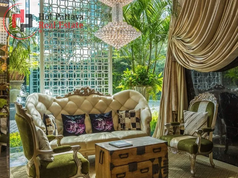 Bedrooms: 1 · The Riviera Wongamat · #221 — 51 m², Floor 5 photo