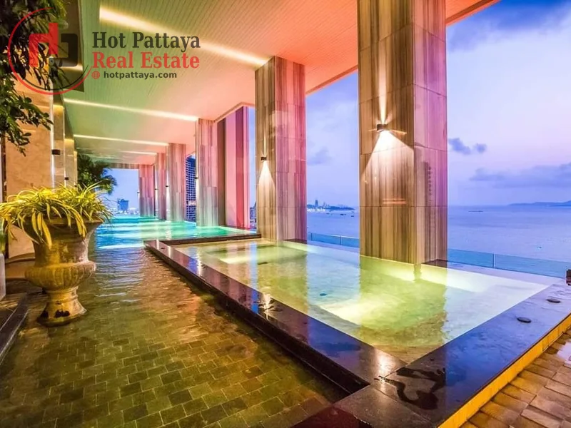 Bedrooms: 1 · The Riviera Wongamat · #221 — 51 m², Floor 5 photo