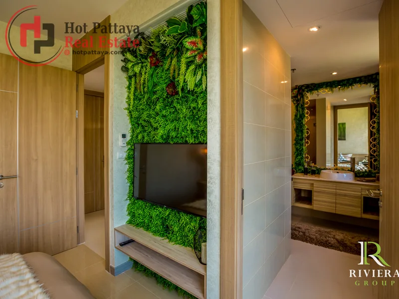 Bedrooms: 1 · The Riviera Wongamat · #221 — 51 m², Floor 5 photo