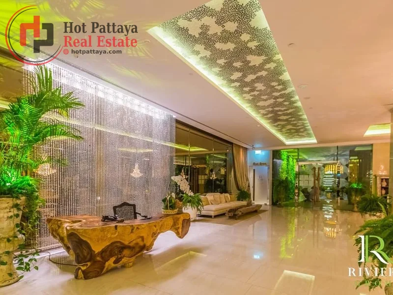 Bedrooms: 1 · The Riviera Wongamat · #221 — 51 m², Floor 5 photo