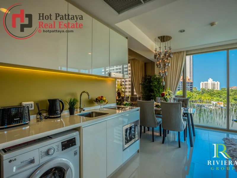 Bedrooms: 1 · The Riviera Wongamat · #221 — 51 m², Floor 5 photo