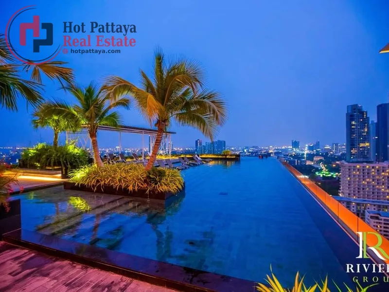 Bedrooms: 1 · The Riviera Wongamat · #221 — 51 m², Floor 5 photo