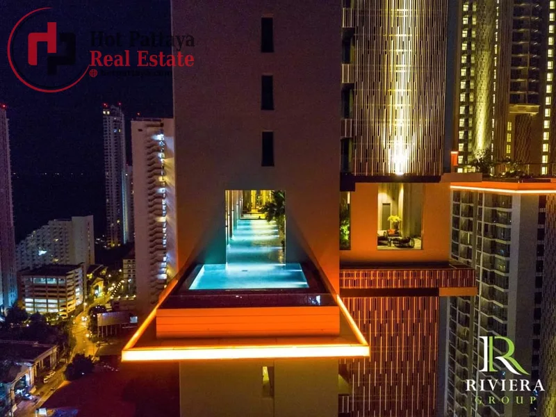 Bedrooms: 1 · The Riviera Wongamat · #221 — 51 m², Floor 5 photo