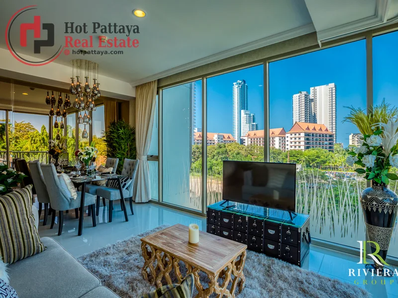 Bedrooms: 1 · The Riviera Wongamat · #221 — 51 m², Floor 5 photo