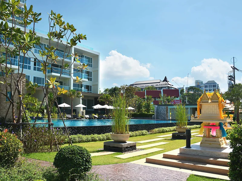 Bedrooms: 1 · Cetus Beachfront Condominium · #154 — 40.5 m², Floor 31 photo