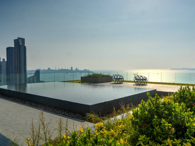 Bedrooms: 1 · The Riviera Wongamat · #141 — 50 m², Floor 30 photo