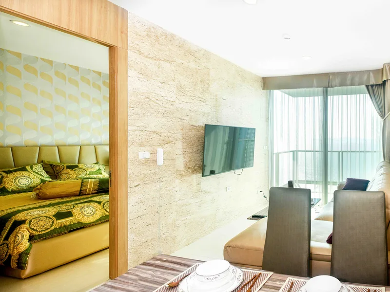 Bedrooms: 1 · The Riviera Wongamat · #141 — 50 m², Floor 30 photo