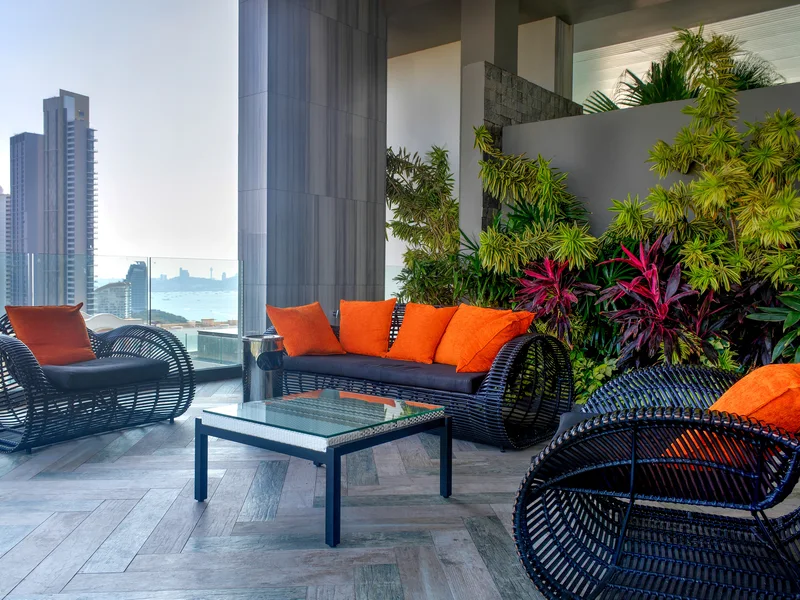 Bedrooms: 1 · The Riviera Wongamat · #141 — 50 m², Floor 30 photo