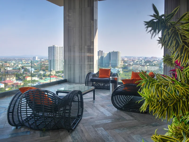 Bedrooms: 1 · The Riviera Wongamat · #141 — 50 m², Floor 30 photo
