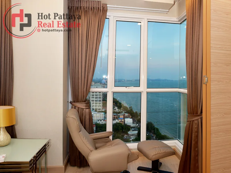 Bedrooms: 1 · Cetus Beachfront Condominium · #184 — 40.5 m², Floor 27 photo