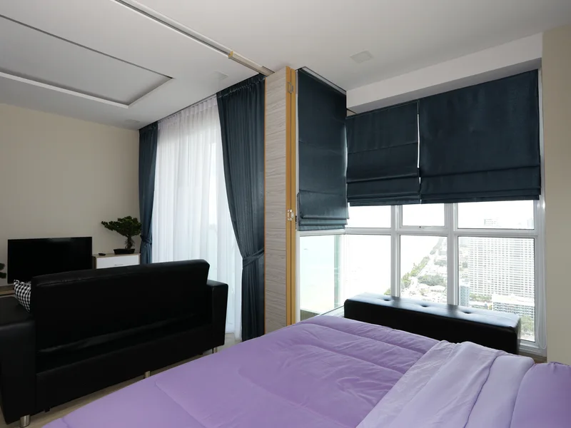 1-bedroom condo for rent at Cetus Beachfront Condominium, floor 36 photo